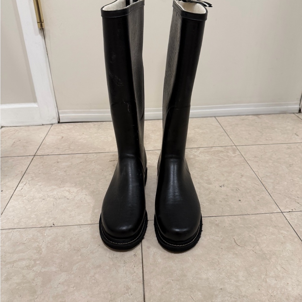 Ilse Jacobsen Black Winter Rain Boots - Picture 8 of 9